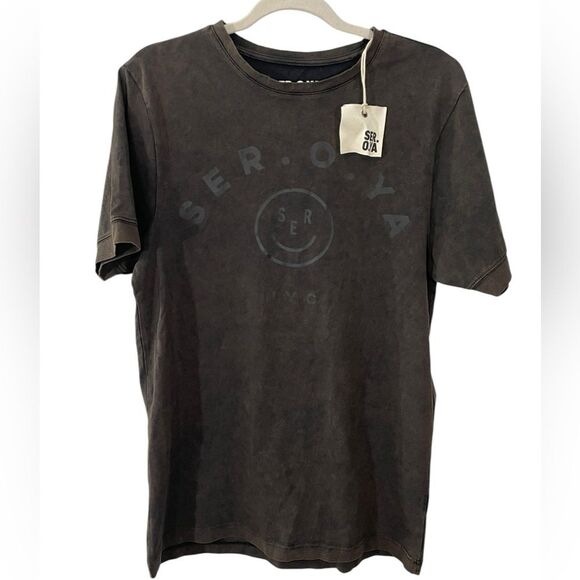 SER.O.YA Andres T-Shirt Slim Fit Men’s Size SMALL Black Wash‎ - Picture 2 of 8